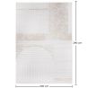 Duży Dywan z Nowoczesnym i Współczesnym Wzorem - Beżowy (290x200 cm) - Awa image 7