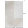 Duży Dywan z Nowoczesnym i Współczesnym Wzorem - Beżowy (290x200 cm) - Kirui image 7