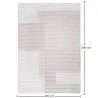 Duży Dywan z Nowoczesnym i Współczesnym Wzorem - Beżowy (290x200 cm) - Xasa image 7