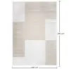 Duży Dywan z Nowoczesnym i Współczesnym Wzorem - Beżowy (290x200 cm) - Layra image 7