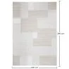 Duży Dywan z Nowoczesnym i Współczesnym Wzorem - Beżowy (290x200 cm) - Debra image 7