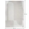 Duży Dywan z Nowoczesnym i Współczesnym Wzorem - Beżowy (290x200 cm) - Spere image 7