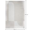 Duży Dywan z Nowoczesnym i Współczesnym Wzorem - Beżowy (290x200 cm) - Spere image 7