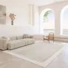 Duży Dywan z Nowoczesnym i Współczesnym Wzorem - Beżowy (290x200 cm) - Terna image 7
