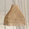 Lampa Wisząca z Rattanu w Stylu Boho - Rodric image 7