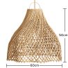 Lampa Wisząca z Rattanu w Stylu Boho - Rodric image 7