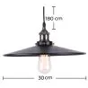 Lampa sufitowa - Lampa wisząca w stylu przemysłowym - Jack image 7