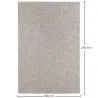Duży dywan o współczesnym i nowoczesnym wzornictwie - Beżowy (160x230 cm) - Tug image 7