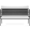 Sofa Zewnętrzna 135cm - Aluminium i Syntetyczny Rattan - Brawma image 7