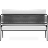 Sofa Zewnętrzna 135cm - Aluminium i Syntetyczny Rattan - Brawma image 7