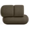 Sofa Tapicerowana w Welur - Styl Nowoczesny - 2/3 Osoby - Curvo Teddy image 7