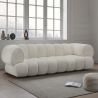 Sofa Obita Tkaniną Bouclé - Styl Nowoczesny - 2/3 Miejsca - Krzywa Teddy image 7