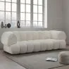 Sofa Obita Tkaniną Bouclé - Styl Nowoczesny - 2/3 Miejsca - Krzywa Teddy image 7