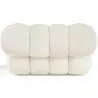 Fotel Tapicerowany Tkaniną Bouclé - Nowoczesny Styl - Zakrzywiony Teddy image 7