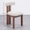 Okrągły Zestaw Jadalniany z 6 Drewnianymi Krzesłami - Minimalistyczny Design - Ivette image 7