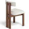 Okrągły Zestaw Jadalniany z 6 Drewnianymi Krzesłami - Minimalistyczny Design - Ivette image 7