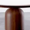 Okrągły Zestaw Jadalniany z 6 Drewnianymi Krzesłami - Minimalistyczny Design - Ivette image 7