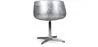 Krzesło do salonu - Designerskie krzesło - Skóra i metal - Koniak image 7