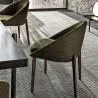 Tapicerowane Krzesło Jadalniane z Drewnianymi Nóżkami - Nowoczesny Design dla Luksusowych Restauracji i Hoteli image 7