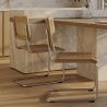 Krzesło do Jadalni - Design Vintage - Drewno i Rattan - Nowa Edycja - Bruna image 7