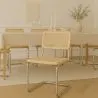 Krzesło do Jadalni - Design Vintage - Drewno i Rattan - Nowa Edycja - Bruna image 7