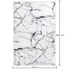 Duży Dywan o Nowoczesnym Designie z Efektem Marmuru – (290x200 cm) – Calico image 7