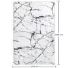 Duży Dywan o Nowoczesnym Designie z Efektem Marmuru – (290x200 cm) – Calico image 7