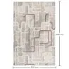 Duży Dywan z Nowoczesnym i Współczesnym Wzorem - Beżowy (290x200 cm) - Ornate image 7