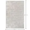 Duży Dywan z Nowoczesnym i Współczesnym Wzorem - Beżowy (160x230 cm) - Rosella image 7