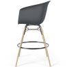 Hoker Barowy - Skandynawski Design - Nogi z Naturalnego Drewna - Melania image 7