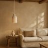 Lampa wisząca - Minimalistyczny design - Wykończenie w efekcie kamienia - Sinur II image 7