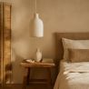Lampa wisząca - Minimalistyczny design - Wykończenie w efekcie kamienia - Sinur II image 7