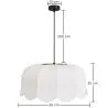 Lampa wisząca Beżowy len – Naturalny i ponadczasowy styl – Deral image 7