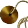Kabel do lampy wiszącej w kolorze postarzanego złota z regulacją wysokości - Berrey image 7