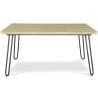 Zestaw Hairpin Stół (90x150 cm) + 6 Krzeseł Jadalnianych Nordic Skögur image 7