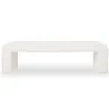 Ławka Tapicerowana Białą Tkaniną Bouclé - Nowoczesna Elegancka Minimalistyczna - Karla image 7