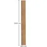 Markiza z włókna kokosowego 20x2M - 100% naturalny żagiel przeciwsłoneczny image 7