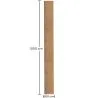 Markiza z włókna kokosowego 10x2M - 100% naturalny żagiel przeciwsłoneczny image 7