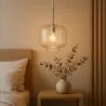 Nowoczesna Lampa Wisząca ze Szkła - Regulowany Kabel - Dewers image 7