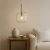Nowoczesna Lampa Wisząca ze Szkła - Regulowany Kabel - Dewers image 7