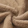 Fotel z podnóżkiem tapicerowany – miękka tkanina – Rubi image 7