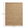 Dywan Naturalne Włókno Kokosowe 170x120 cm – Użytkowanie Wewnętrzne i Zewnętrzne – Mahou image 7