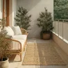 Dywan Naturalne Włókno Kokosowe 150x80cm – Do Użytku Wewnętrznego i Zewnętrznego – Mahou image 7