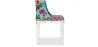 Krzesło do jadalni - Przezroczyste nogi - Wzorzysty design - Mademoiselle image 7