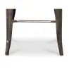 Stołek barowy w stylu industrialnym - drewno & stal - 76cm - Stylix image 7