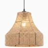Lampa wisząca Naturalna Lina i Metal – Styl Boho – Ręcznie wykonany projekt – Lorena image 7