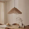 Lampa wisząca Natural Rope Boho Style – Ręcznie wykonany klosz z naturalnych włókien - Lunah image 7