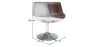 Fotel do salonu - Designerski fotel - Skóra i metal - Cognac image 7