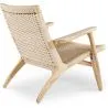 Fotel z Drewna i Sznurka - Ręcznie Wykonany Design Boho Bali - Birma image 7
