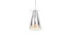 Lampa sufitowa - lampa wisząca - stal i szkło - Apolo image 7